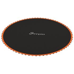 Trampoline Replacement Mat, Fits 14' Trampoline w/ 80 V-Hooks & 5.5" Springs (Spring & Frame not Included), Orange