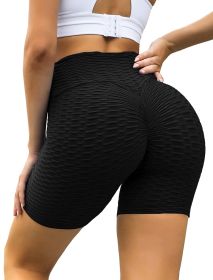 NSQTBA TIK Tok Shorts for Women High Waist Workout Shorts Butt Lifting Running Shorts L