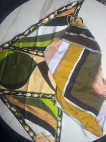 Women's Scarf Swimsuit Sexy 3 Pieces Bikini Set Designer Brand Beach Sports Swimwear (Color: swimsuit scarf, size: S)